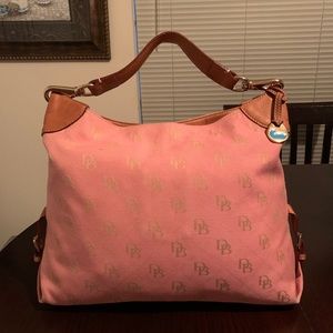 Pink Dooney & Bourke Canvas Bag